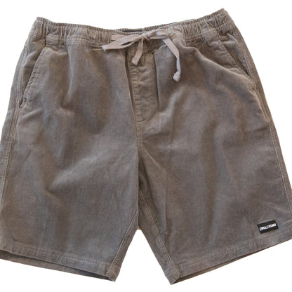 Killer Dana 15" Chords Gray Elastic Walking Shorts