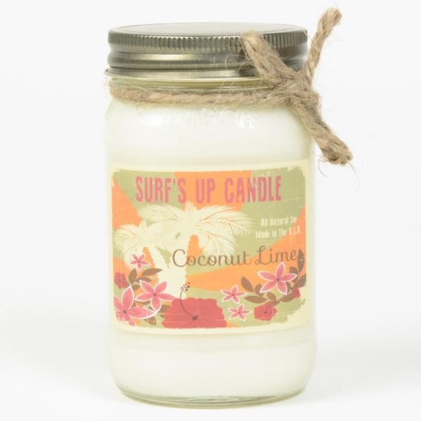 Surf's Up Coconut Lime 16oz. Candle