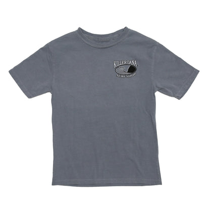 Youth Wave Logo Tee Grey