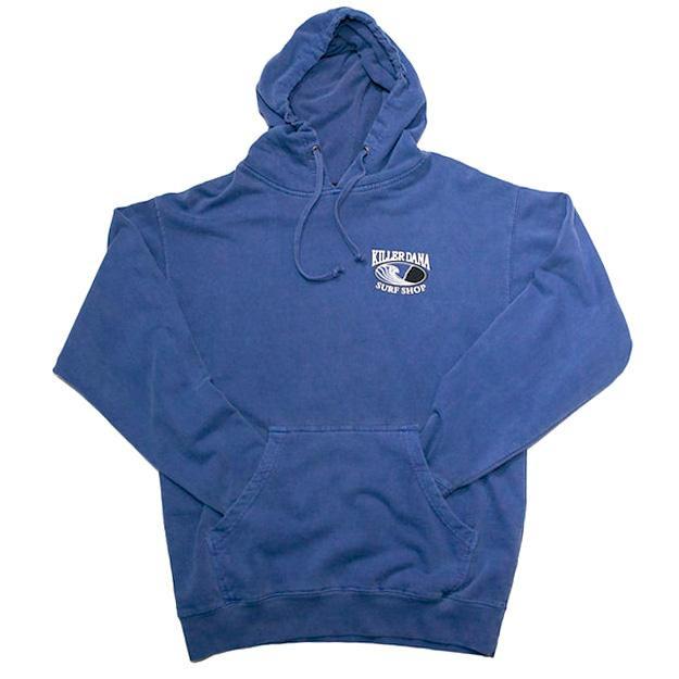 Wave Logo Pullover Hoodie Pacific Blue