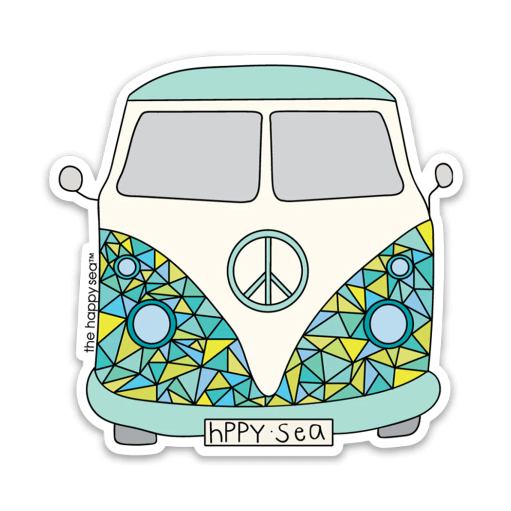 Peace Van Sticker