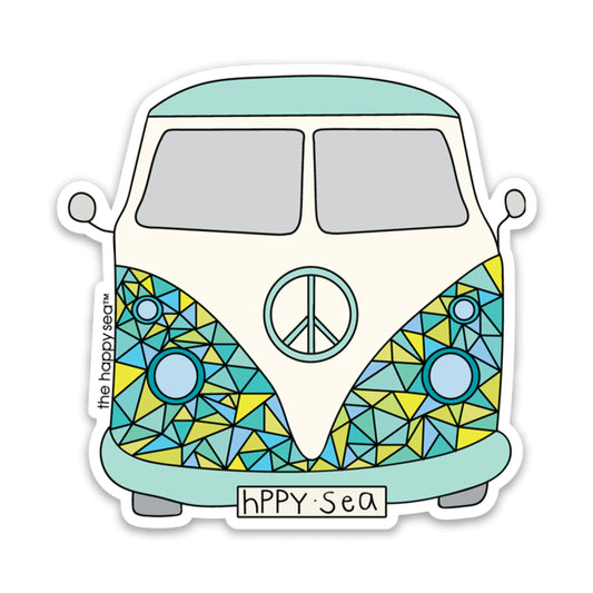 Peace Van Sticker